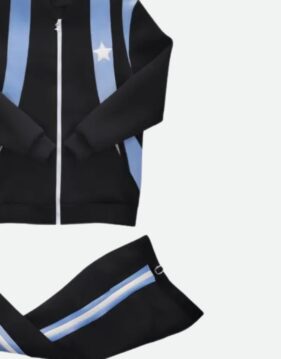 Orbit 'Black & Ice Blue' Tracksuit