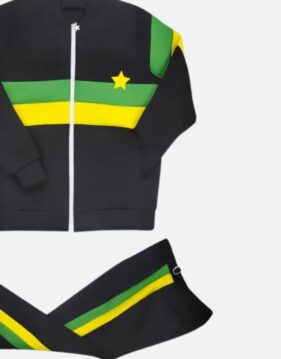 Orion 'Black & Yellow' Stride Tracksuit