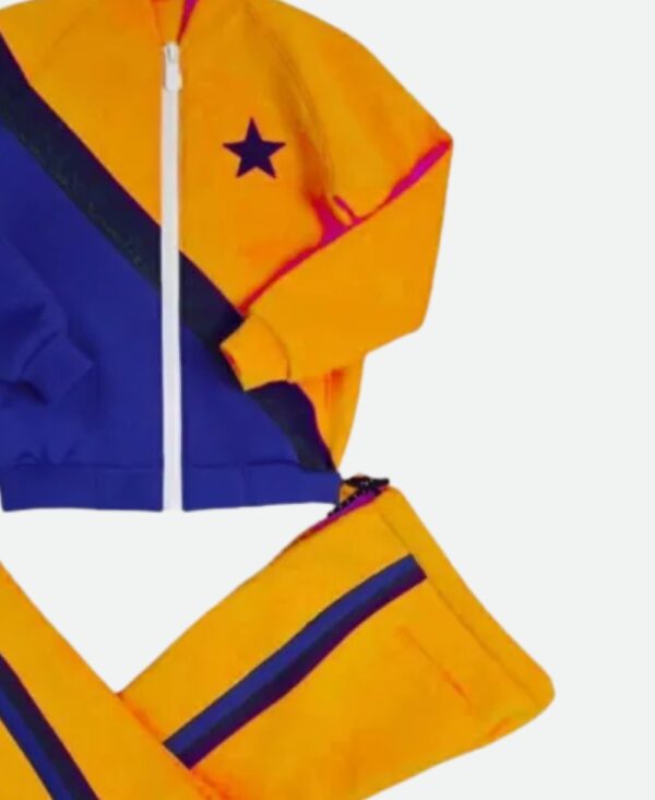 Stellar Streak 'Blue & Golden' Tracksuit