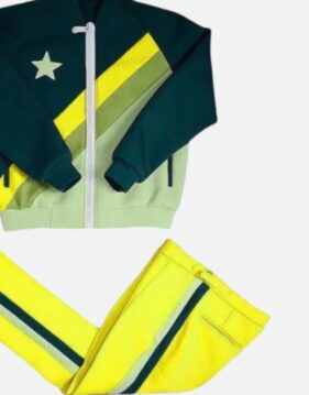 Elite Gravity 'Dark Green & Gold' Tracksuit