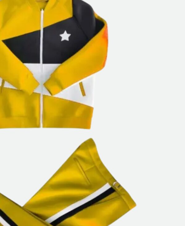 Nova Split 'Gold & Black' Tracksuit