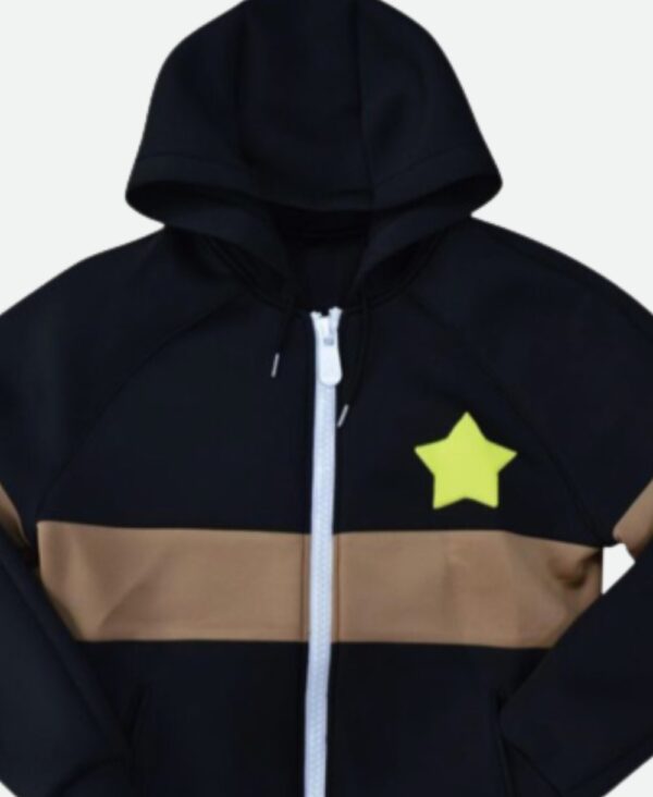 Black Exclusive Men's Hooded Tracksuit