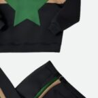 Galaxy Stride Black & Green Tracksuit