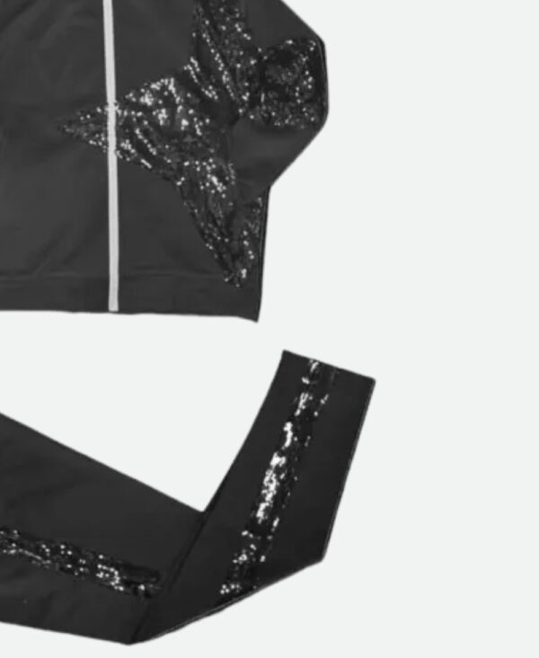 Starborn ‘Jet Black & Sequin' Designer Tracksuit