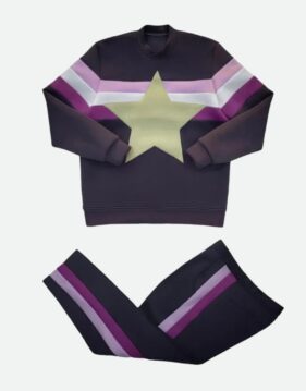 Royalty Star Deep Purple Elegance Tracksuit